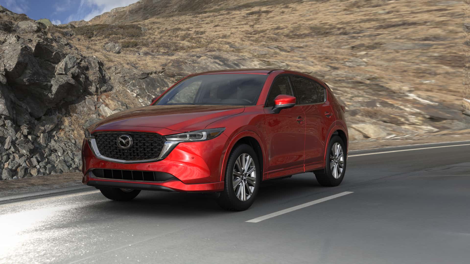 2023 Mazda CX-5 2.5 Turbo Signature Soul Red Crystal Metallic | Mazda of Spartanburg in Spartanburg SC