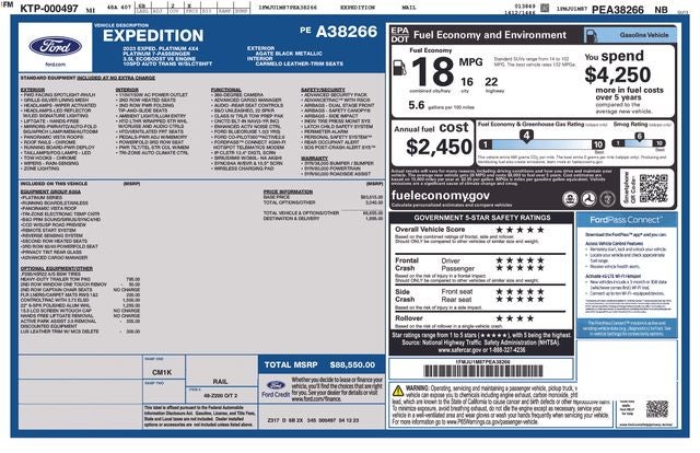 2023 Ford Expedition Platinum