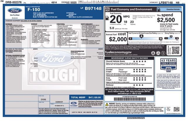 2020 Ford F-150 XLT
