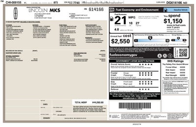 2013 Lincoln MKS Base