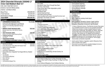 2024 Chevrolet Silverado 2500HD LT