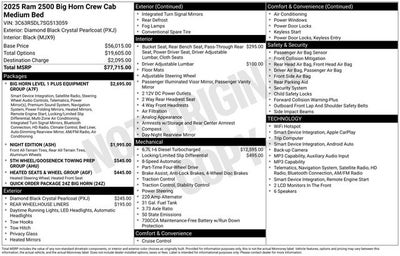 2025 RAM 2500 Big Horn