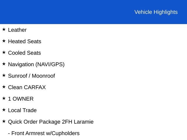 2017 RAM 2500 Laramie