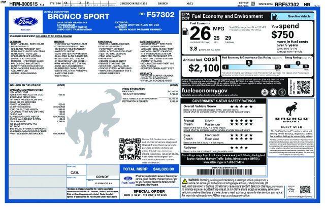 2024 Ford Bronco Sport Outer Banks