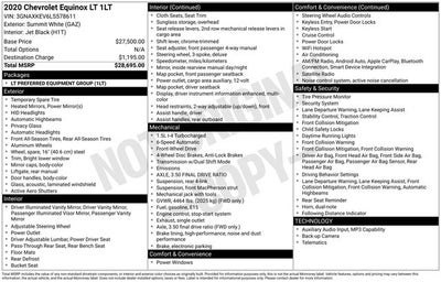 2020 Chevrolet Equinox LT