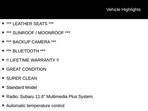 2025 Subaru Outback Onyx Edition XT