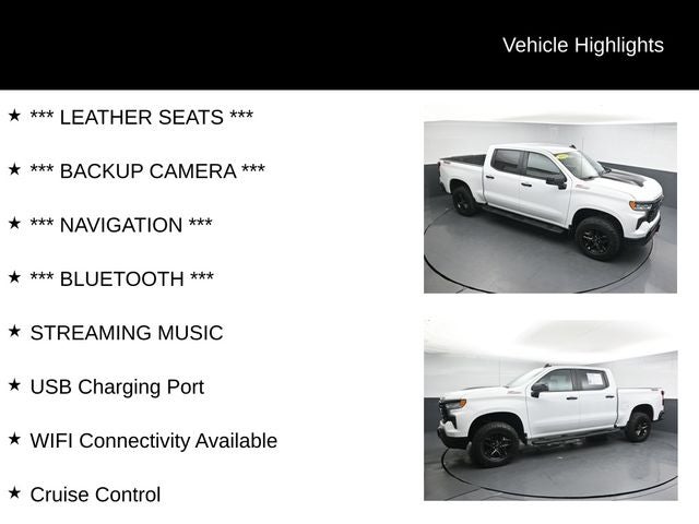 2023 Chevrolet Silverado 1500 LT Trail Boss Convenience Package