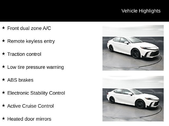 2025 Toyota Camry SE