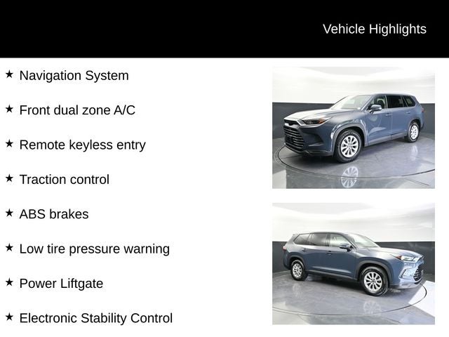 2025 Toyota Grand Highlander XLE