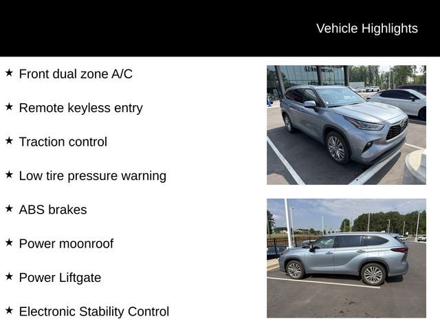 2023 Toyota Highlander Platinum