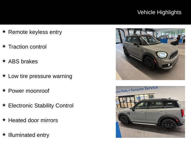 2019 MINI Cooper S Countryman Classic