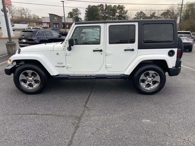 2018 Jeep Wrangler JK Unlimited Sahara
