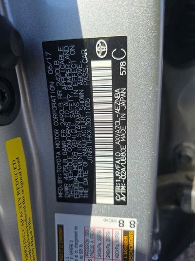 2018 Toyota Camry LE