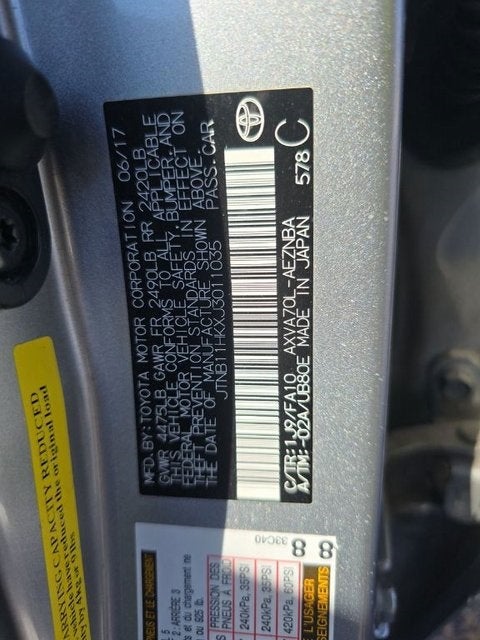 2018 Toyota Camry LE