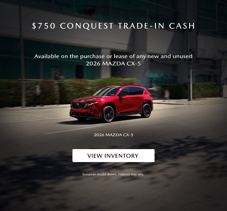 $750 Conquest Trade-in Cash