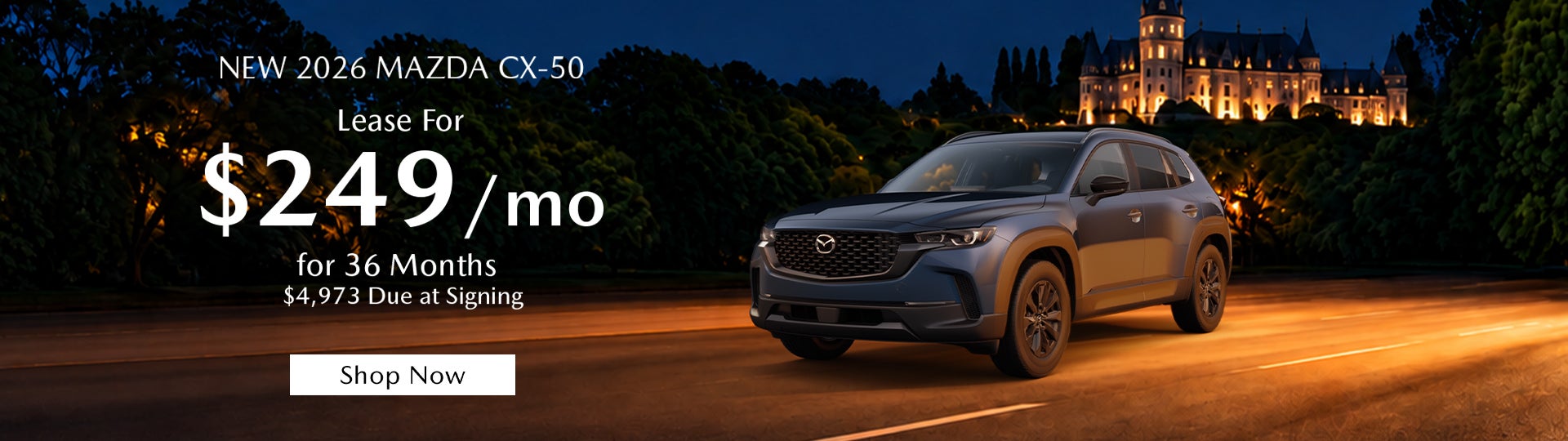 New 2026 Mazda CX-50