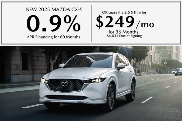 New 2025 Mazda CX-5