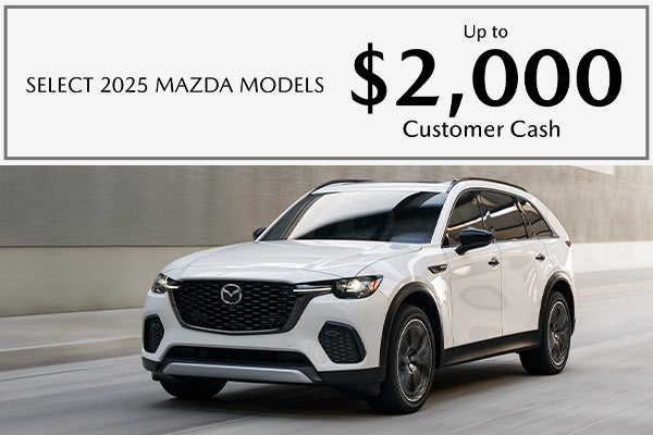 Select 2025 Mazda Models