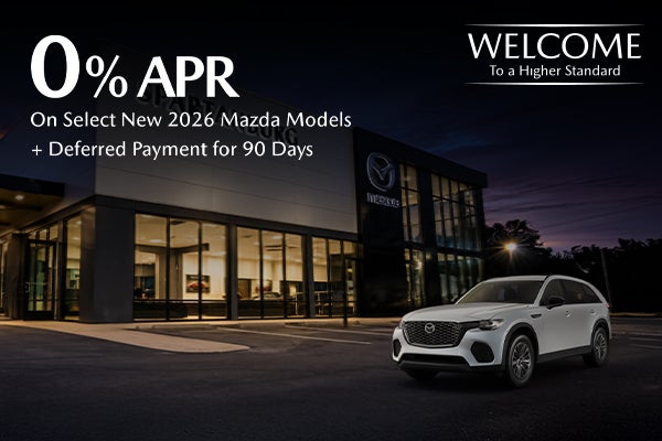 On Select New 2026 Mazda Models