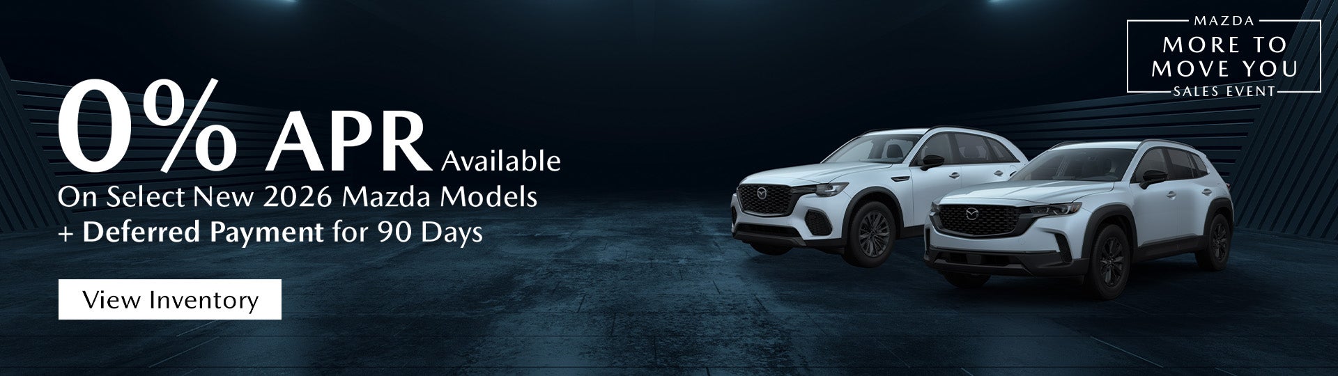 On Select New 2026 Mazda Models