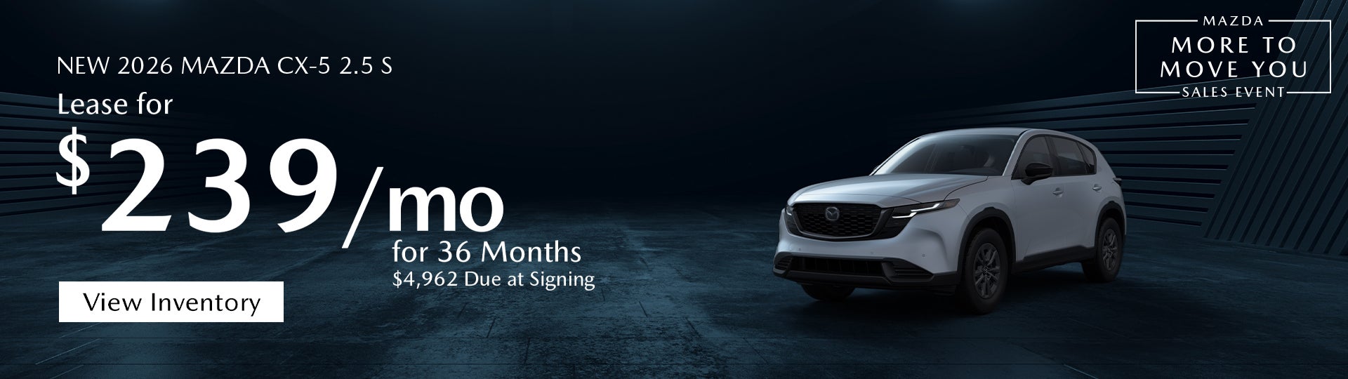New 2026 Mazda CX-5 2.5 S