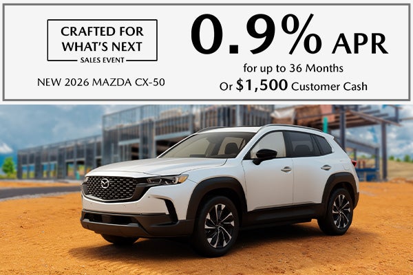 New 2026 Mazda CX-50